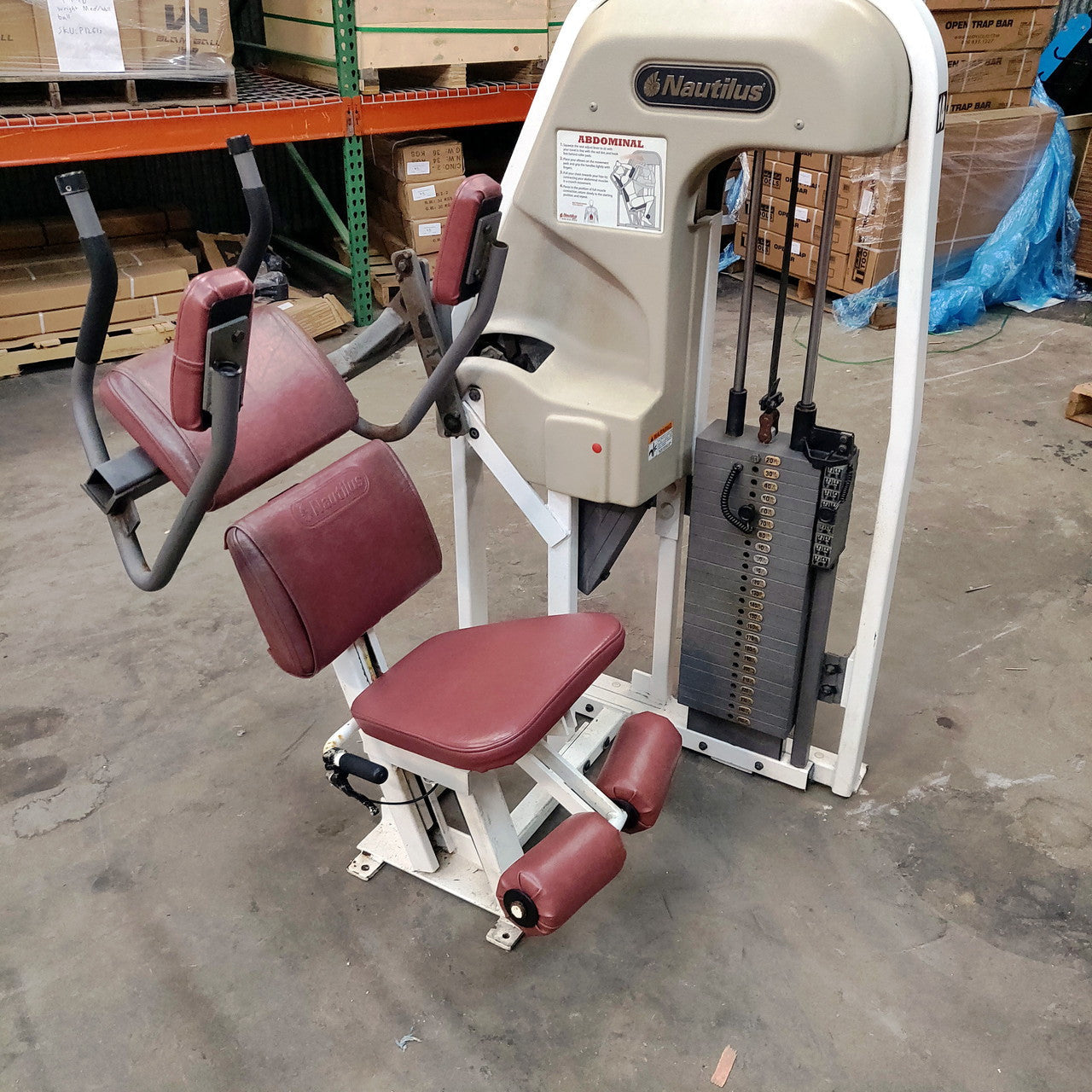 Nautilus Abdominal Crunch 2ST Model