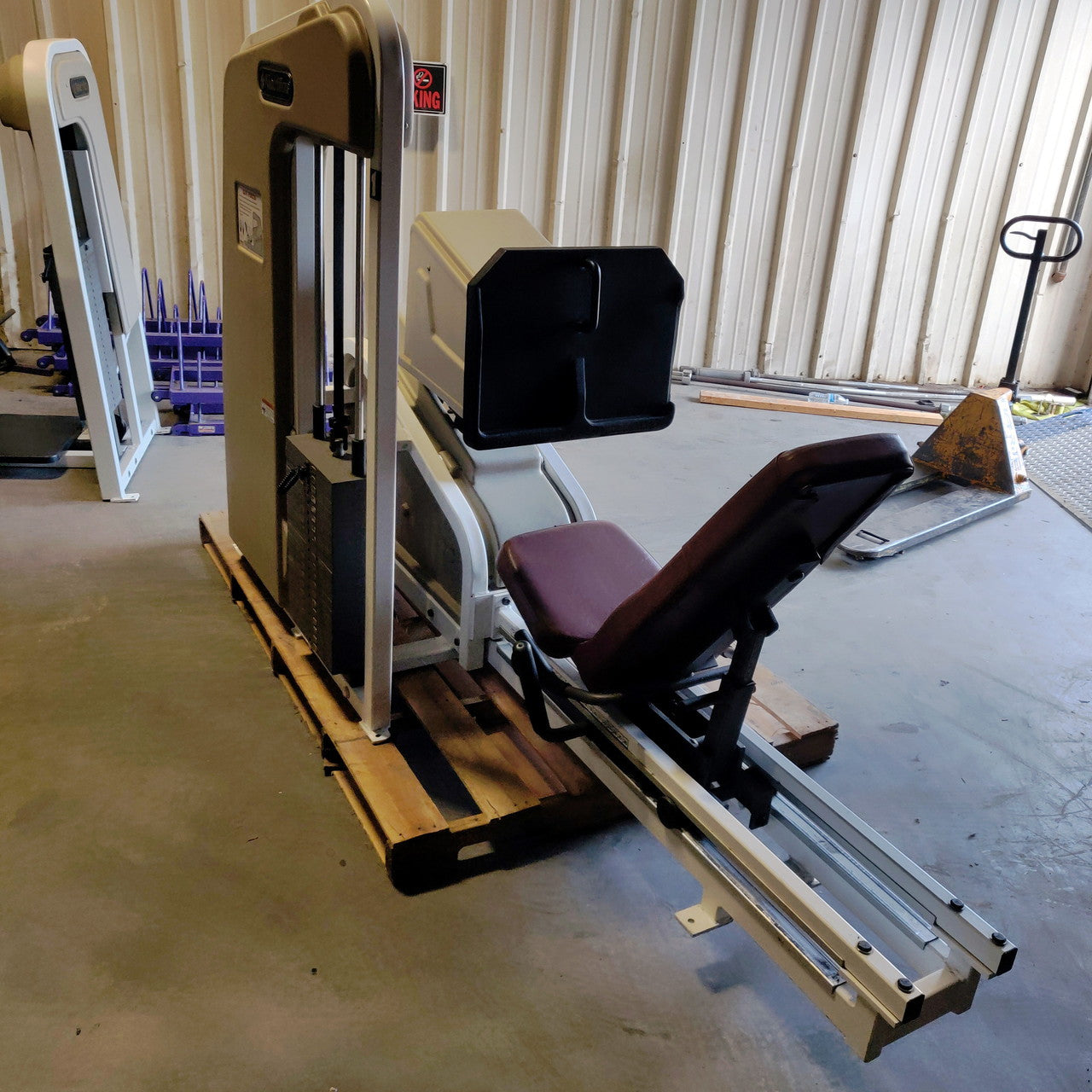 Nautilus Leg Press 2ST Oldschool