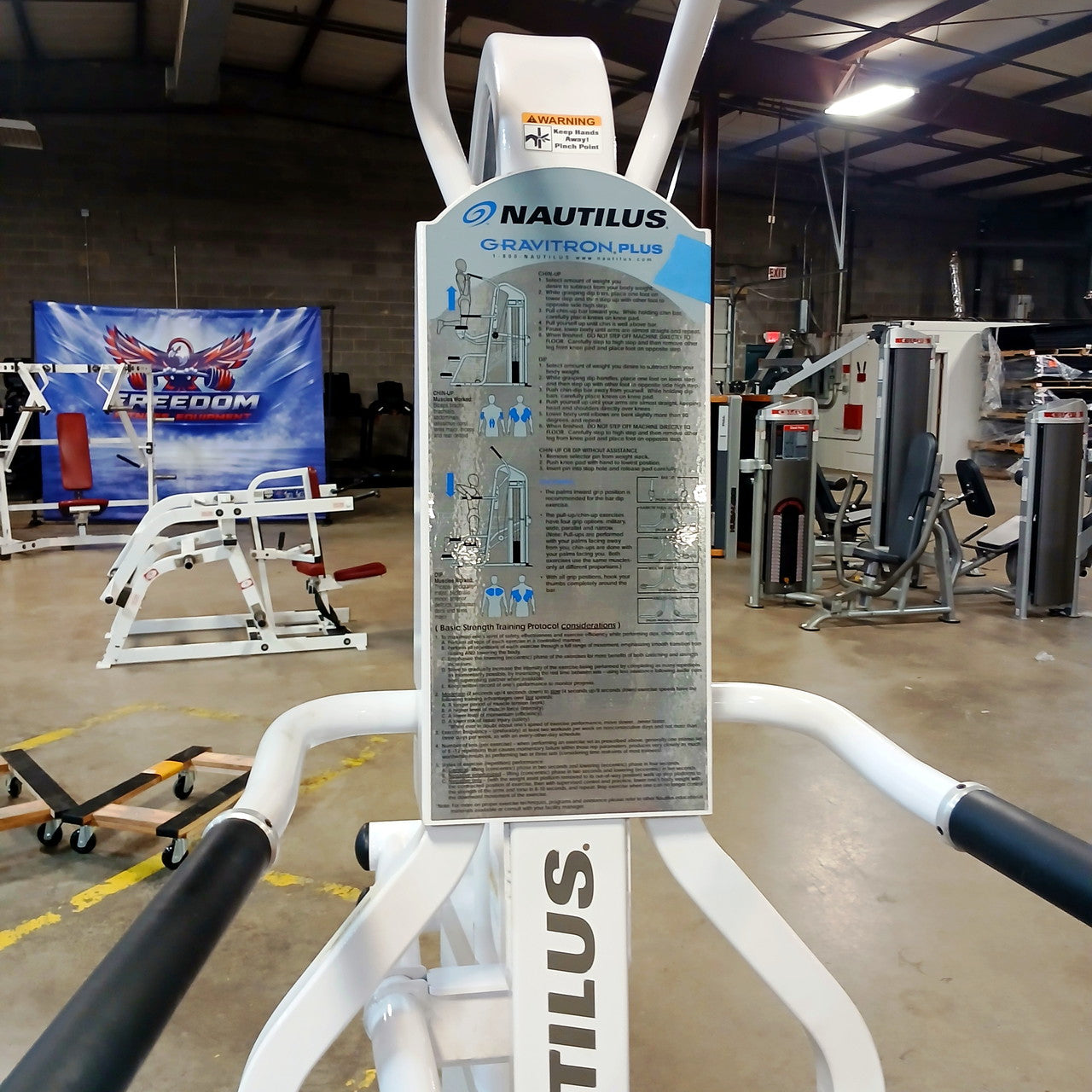 Nautilus Nitro Gravitron Assisted Dip & Pull-up Machine