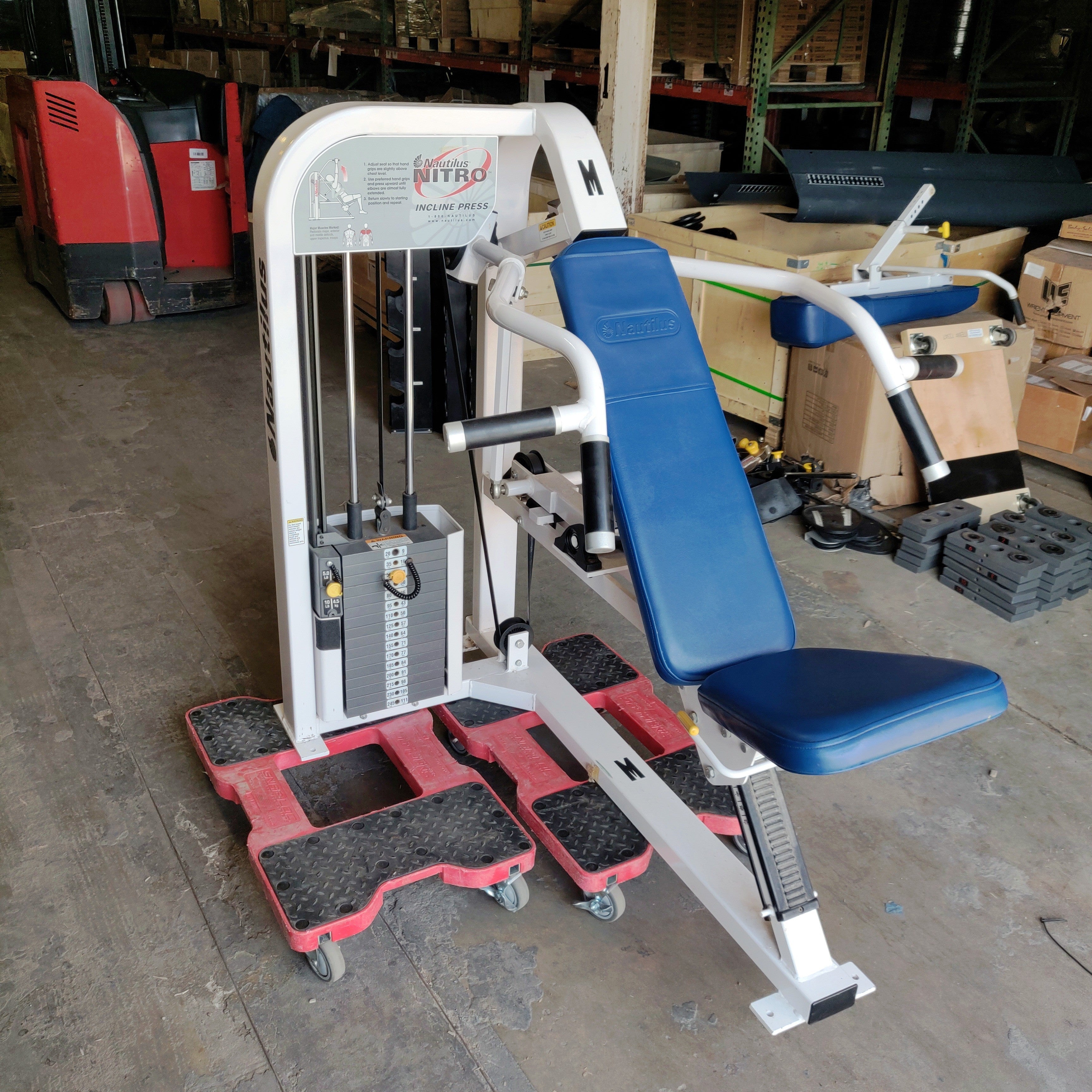 Nautilus Nitro Incline Press