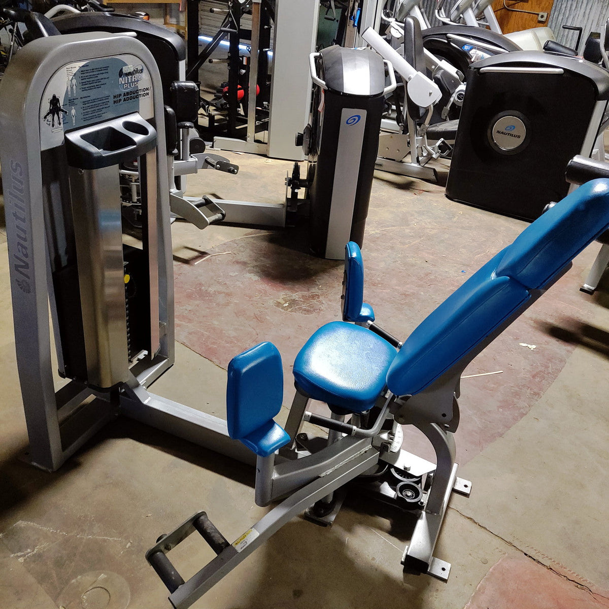 Nautilus Nitro Plus Hip Abduction and Adduction Combo Unit