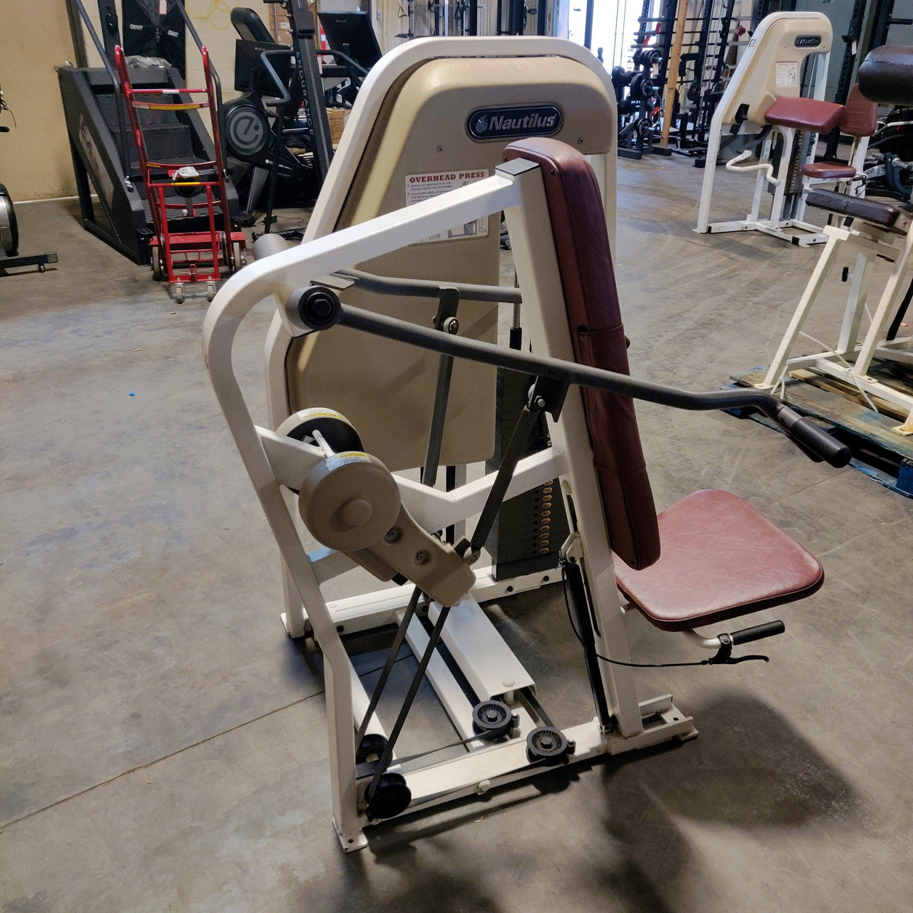 Nautilus Overhead Press 2ST Oldschool