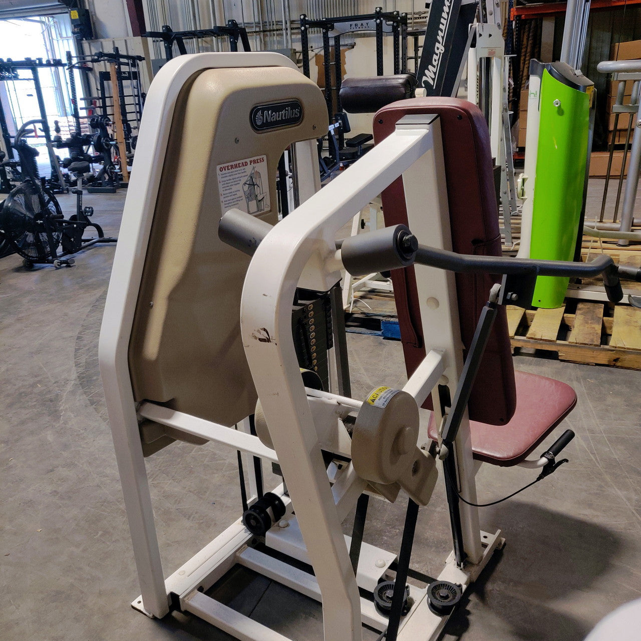 Nautilus Overhead Press 2ST Oldschool