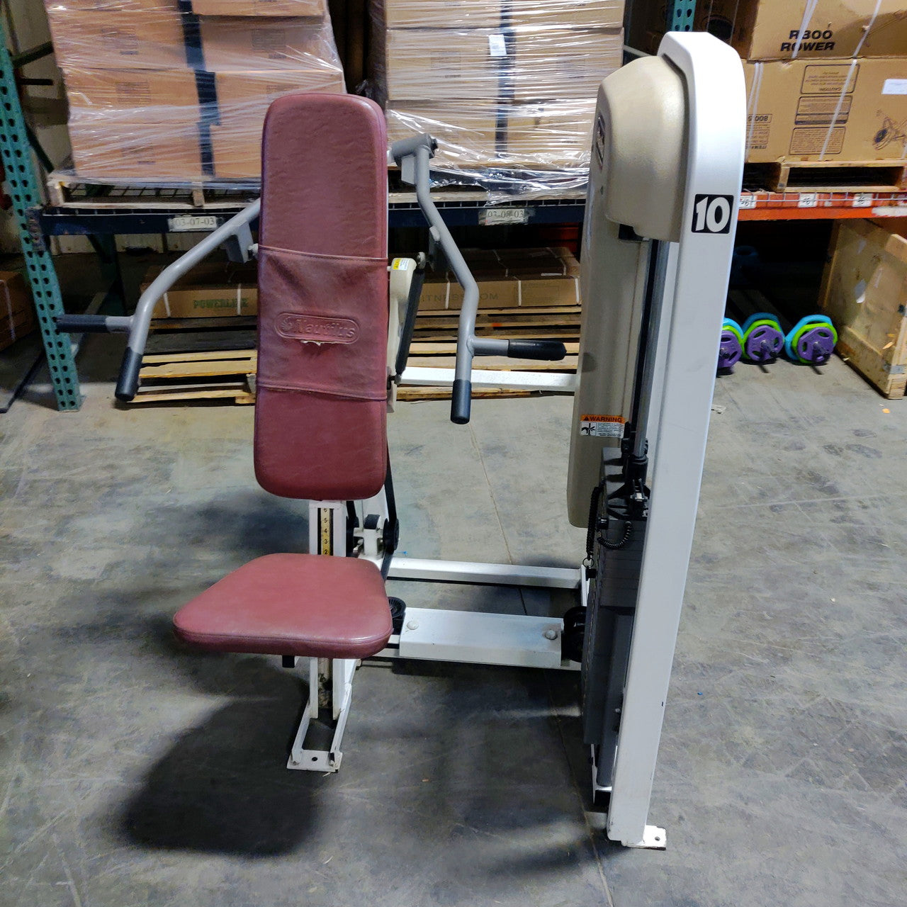 Nautilus Overhead Press 2ST Oldschool