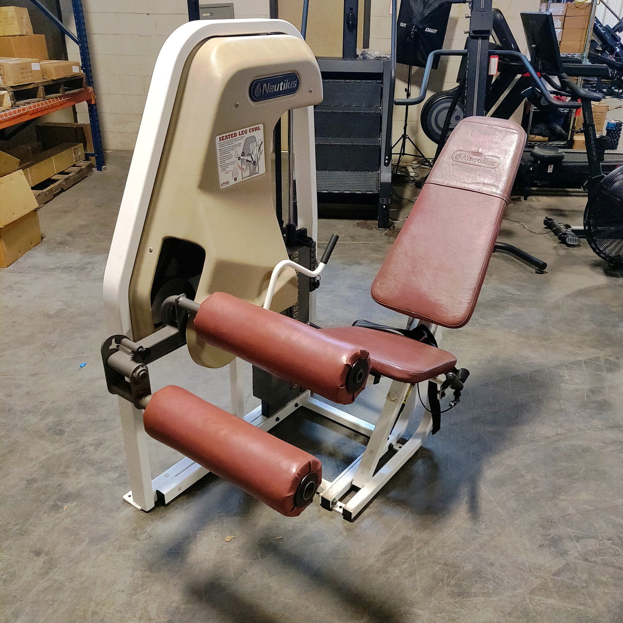 Nautilus Seated Leg Curl 2ST Oldschool