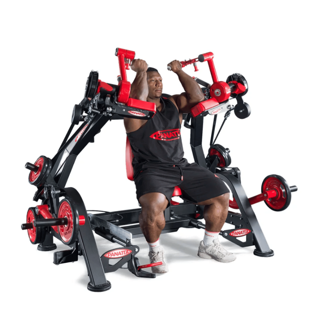 Panatta FreeWeight Special Four Angle Biceps Machine – Plate-Loaded Multi-Angle Arm Training for Maximum Bicep Growth