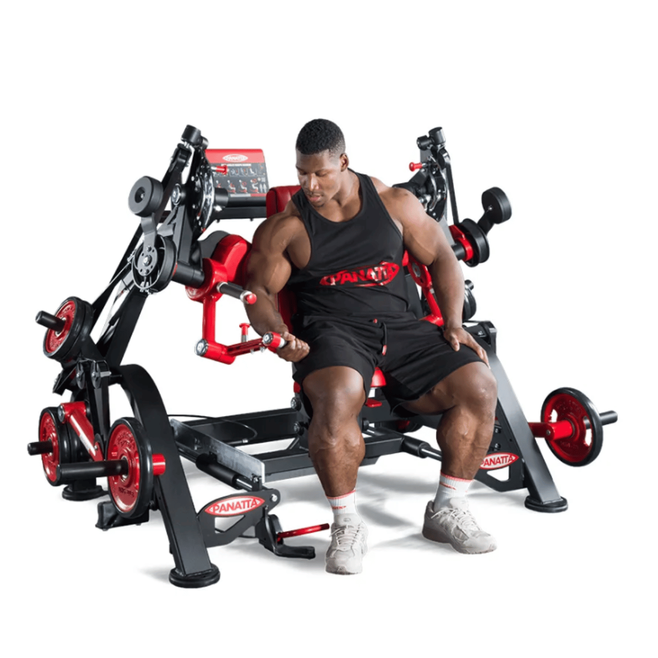 Panatta FreeWeight Special Four Angle Biceps Machine – Plate-Loaded Multi-Angle Arm Training for Maximum Bicep Growth