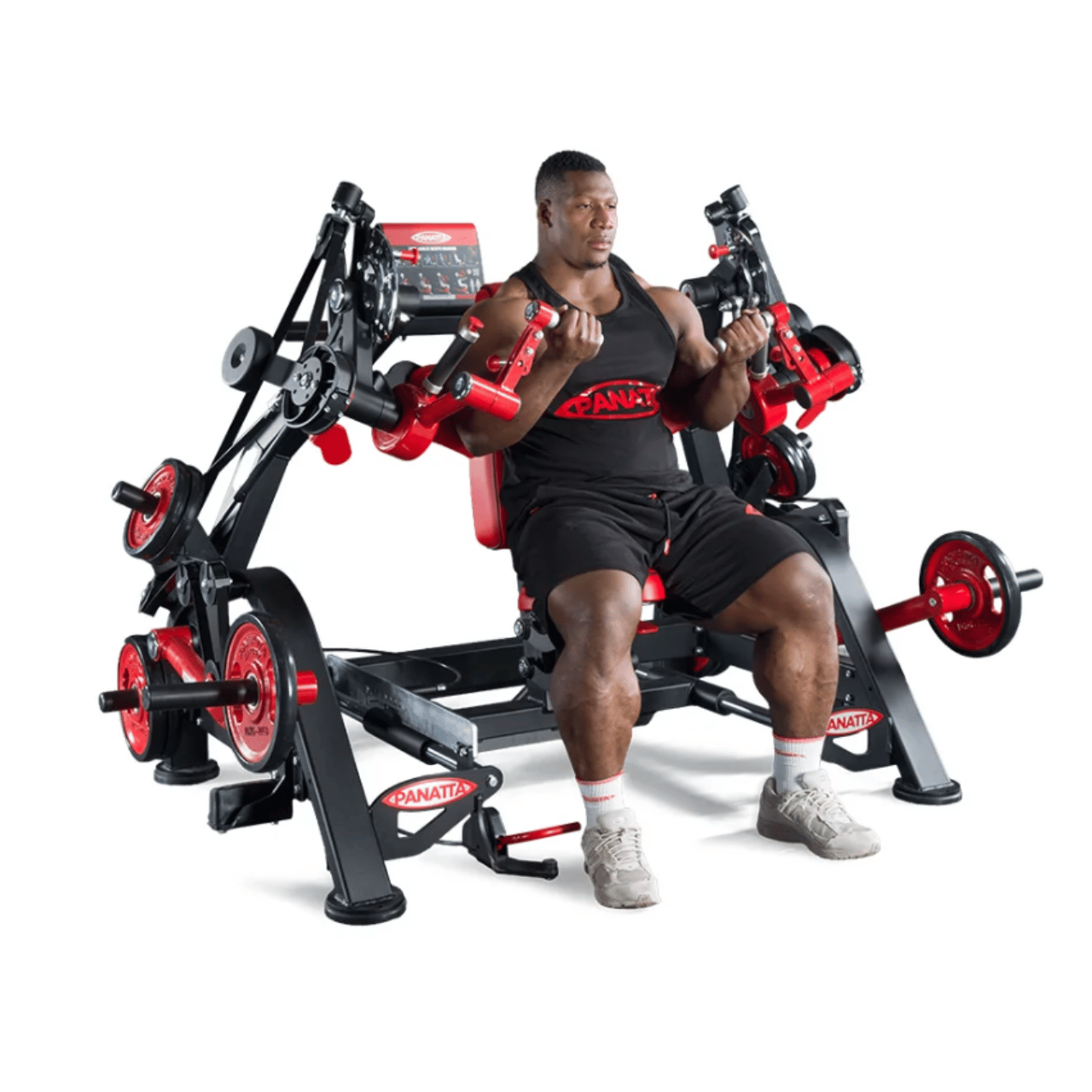 Panatta FreeWeight Special Four Angle Biceps Machine – Plate-Loaded Multi-Angle Arm Training for Maximum Bicep Growth