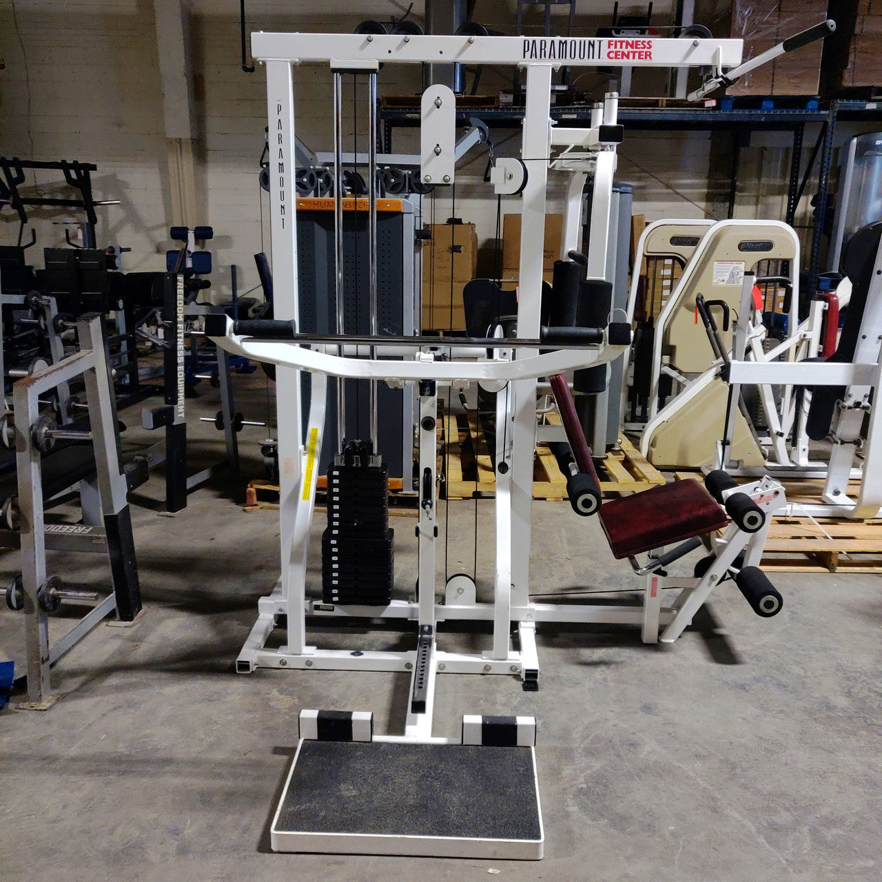 Paramount Multi-Station with Leg Curl/Extension, Benchpress, Pec/Delt, Lat Pulldown and MORE