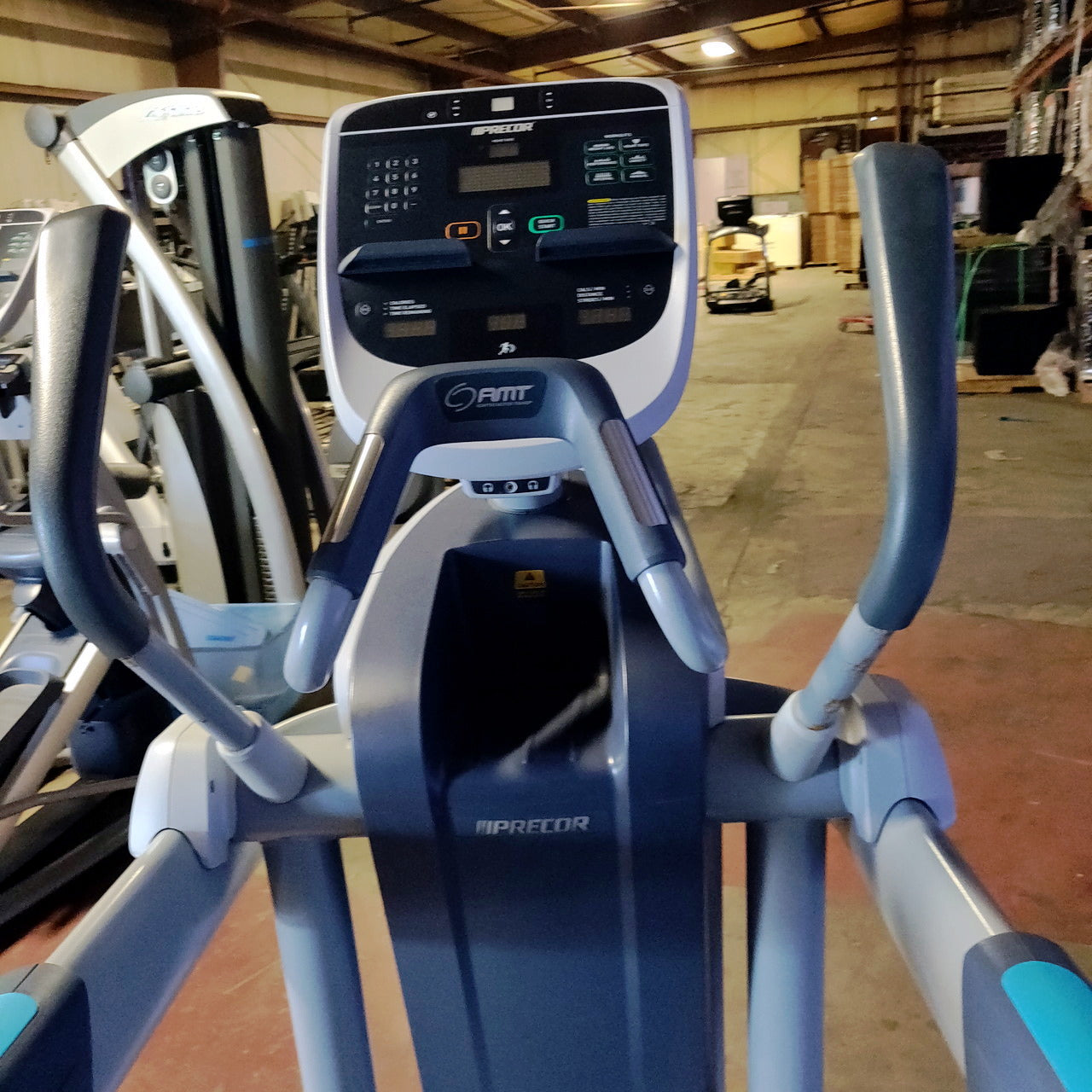 Precor AMT 813 w/ P10 Console – Adaptive Motion Trainer for Low-Impact Full-Body Cardio