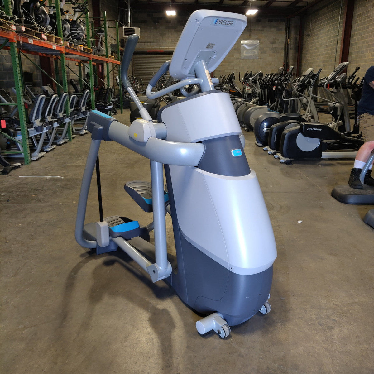 Precor AMT 813 w/ P10 Console – Adaptive Motion Trainer for Low-Impact Full-Body Cardio