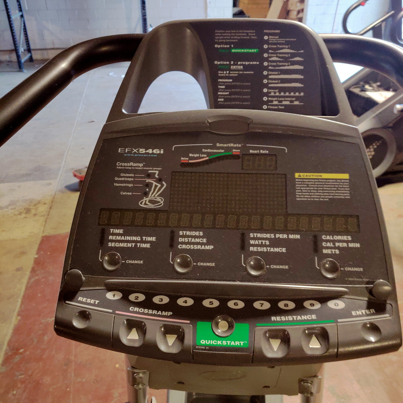 Precor EFX 546i V3 Elliptical Cross-Trainer