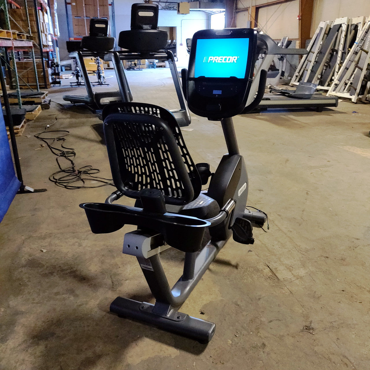 Precor RBK 685 Recumbent Bike w/ P82 Console