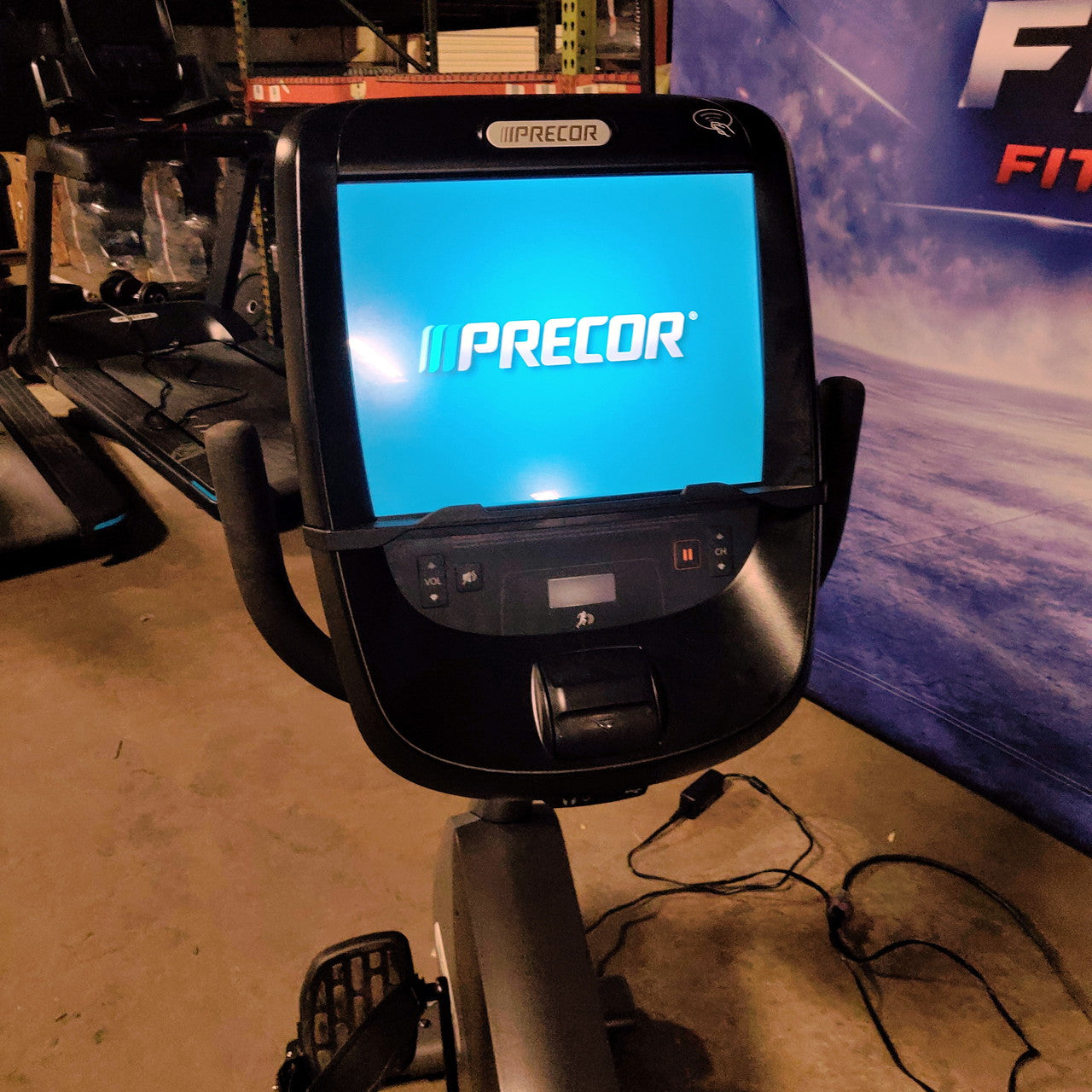 Precor RBK 685 Recumbent Bike w/ P82 Console