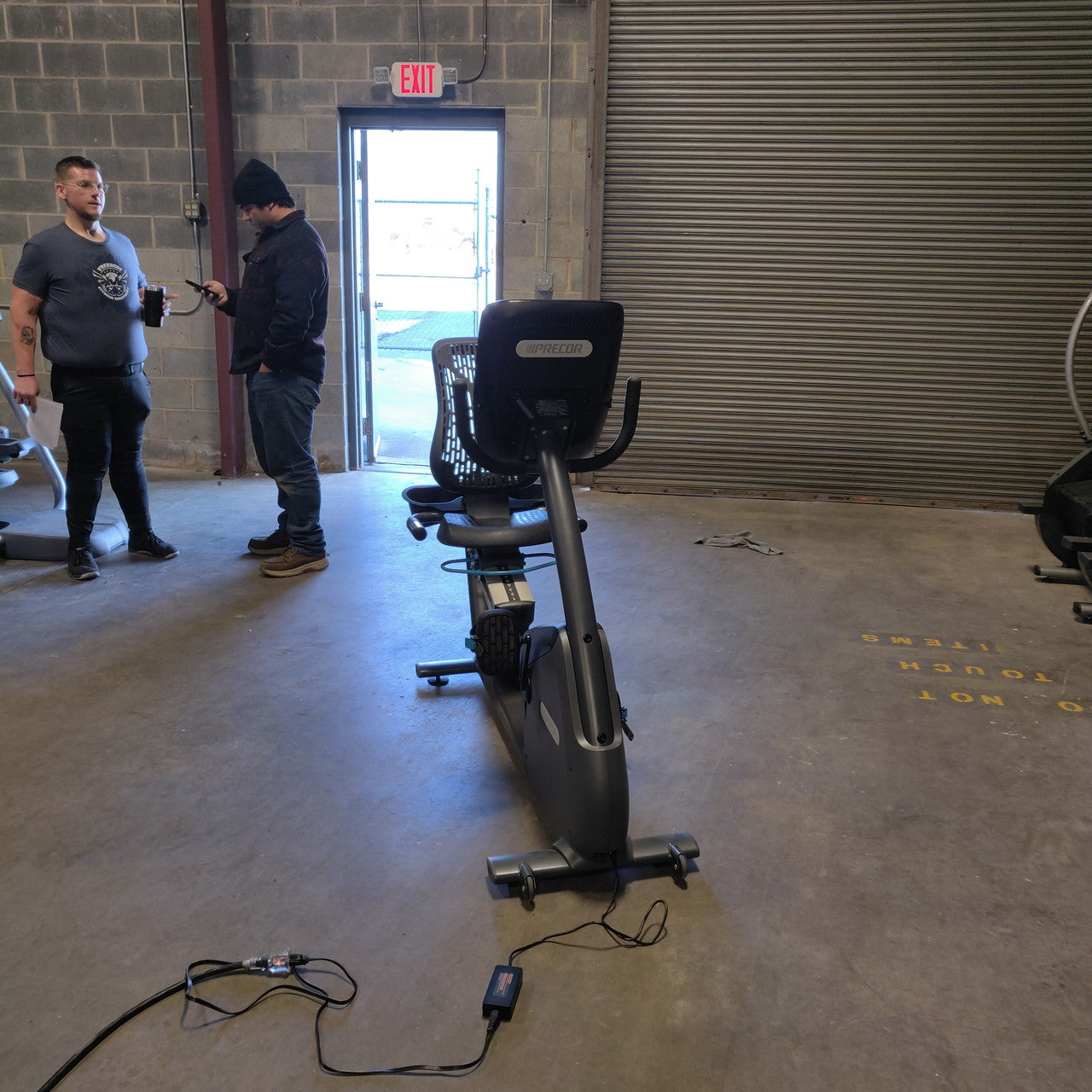 Precor RBK 885 Recumbent Bike w/ P82 Console