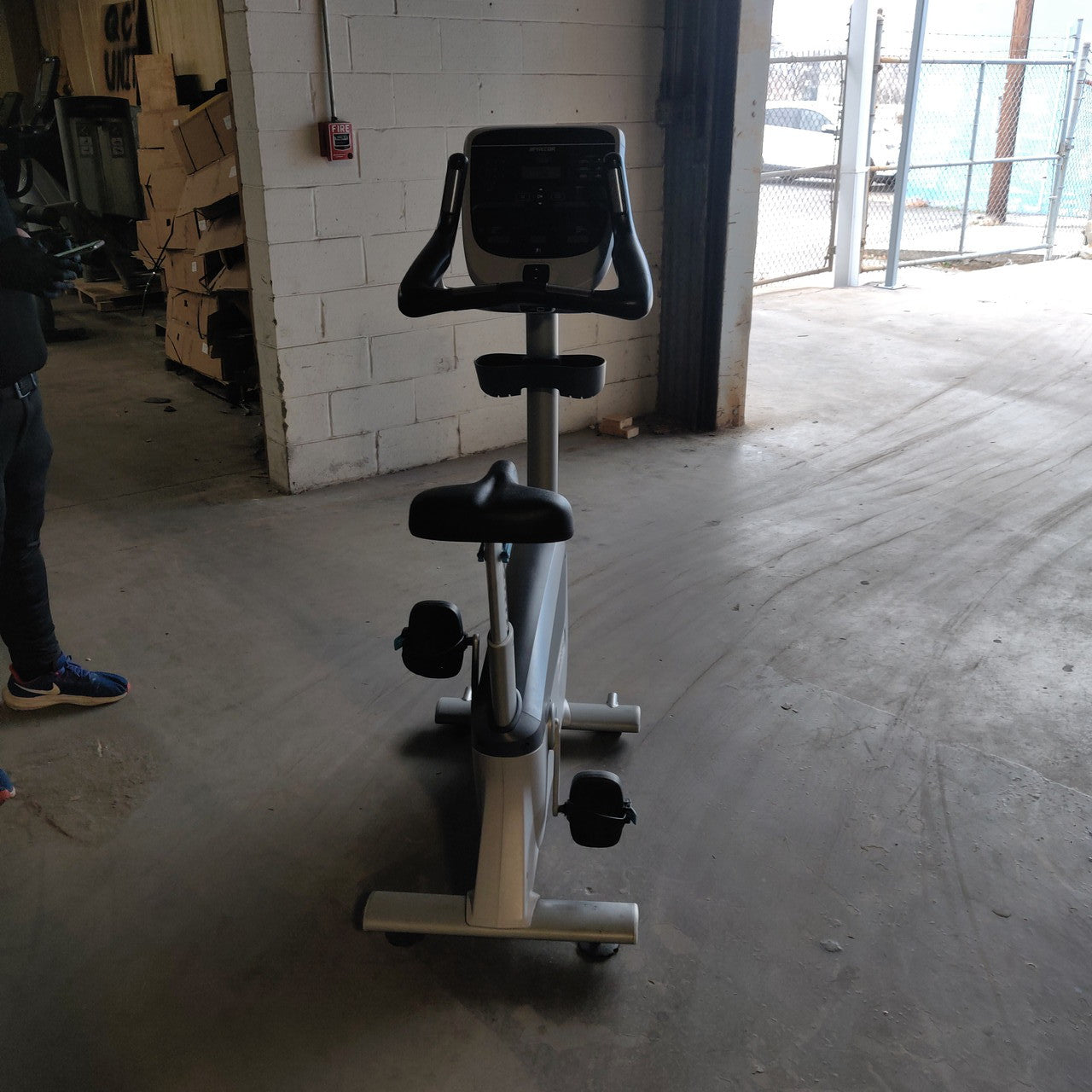 Precor UBK 815 Upright Bike w/P10 Console Order #15300