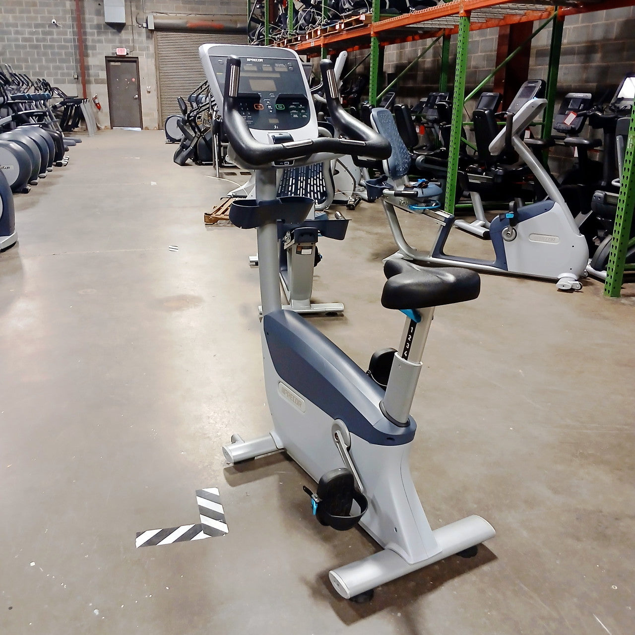 Precor UBK 835 Upright Bike w/p30 Console