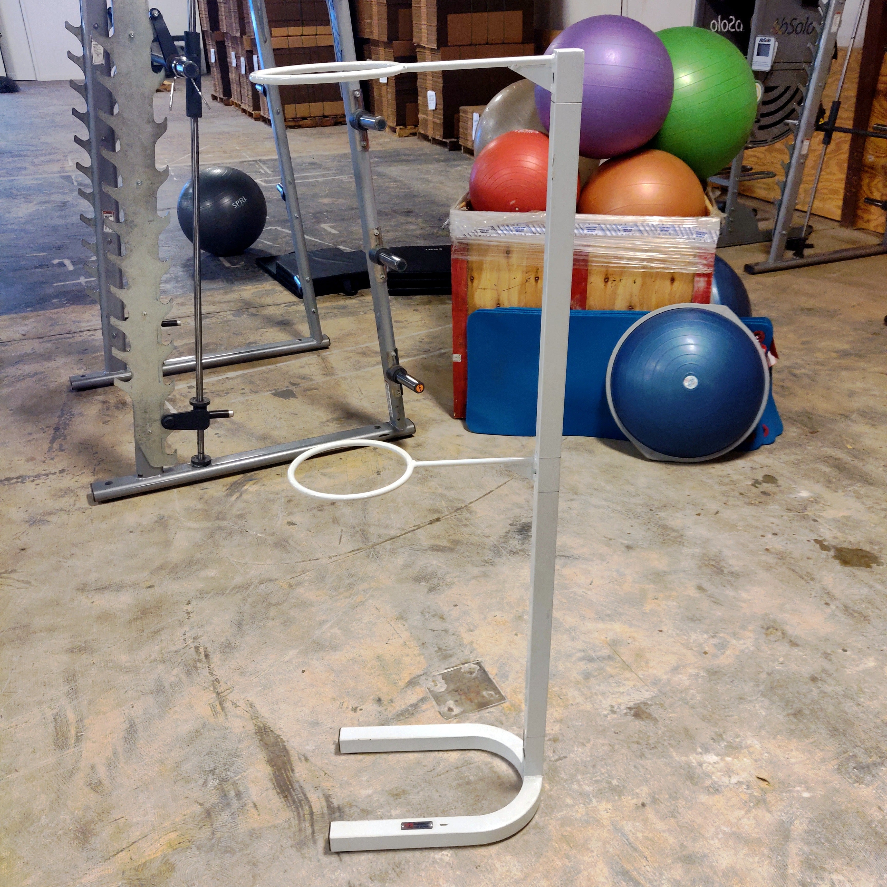 Premium Stability Ball Rack White by PowerSystems