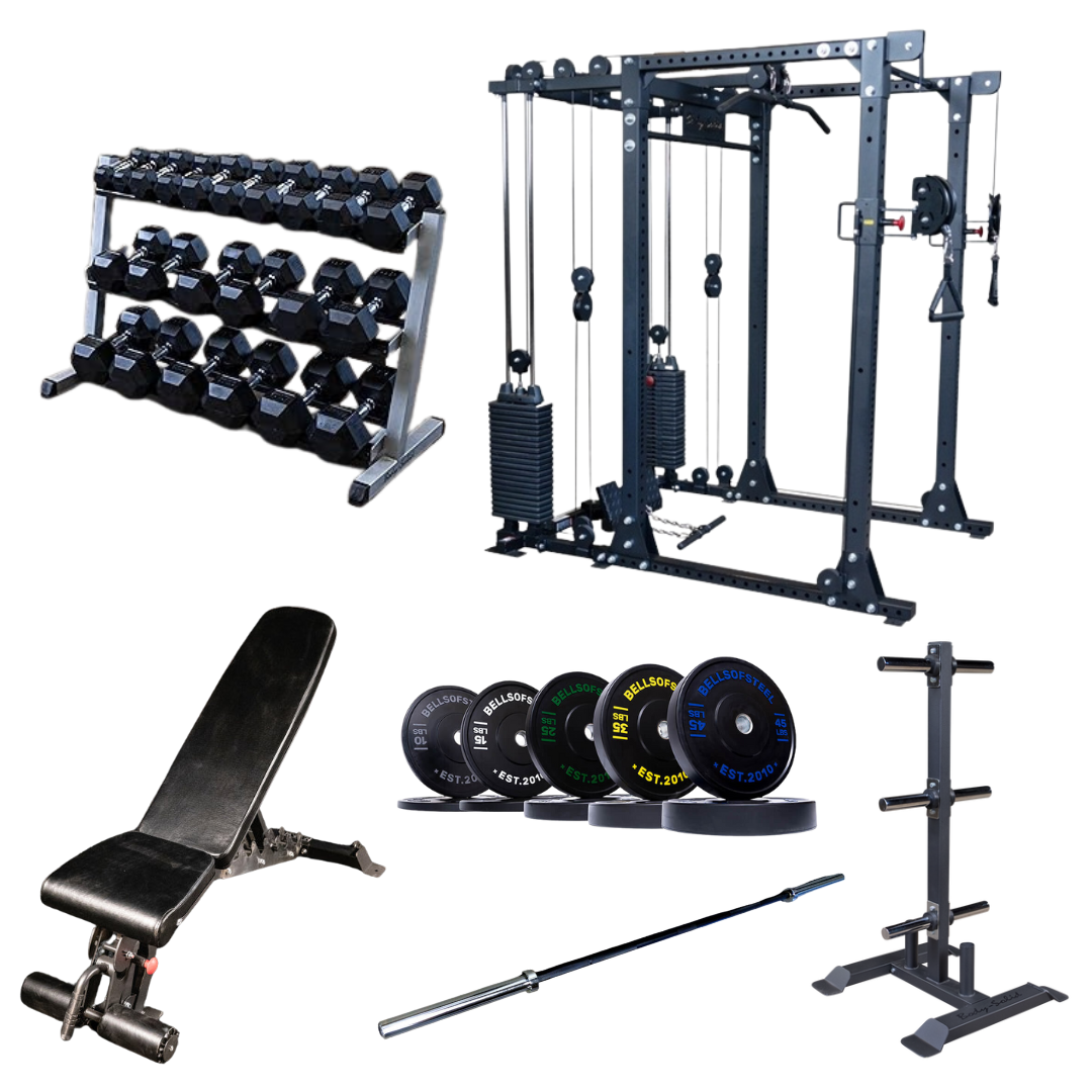 Premium Universal Trainer Strength Training Gym Package