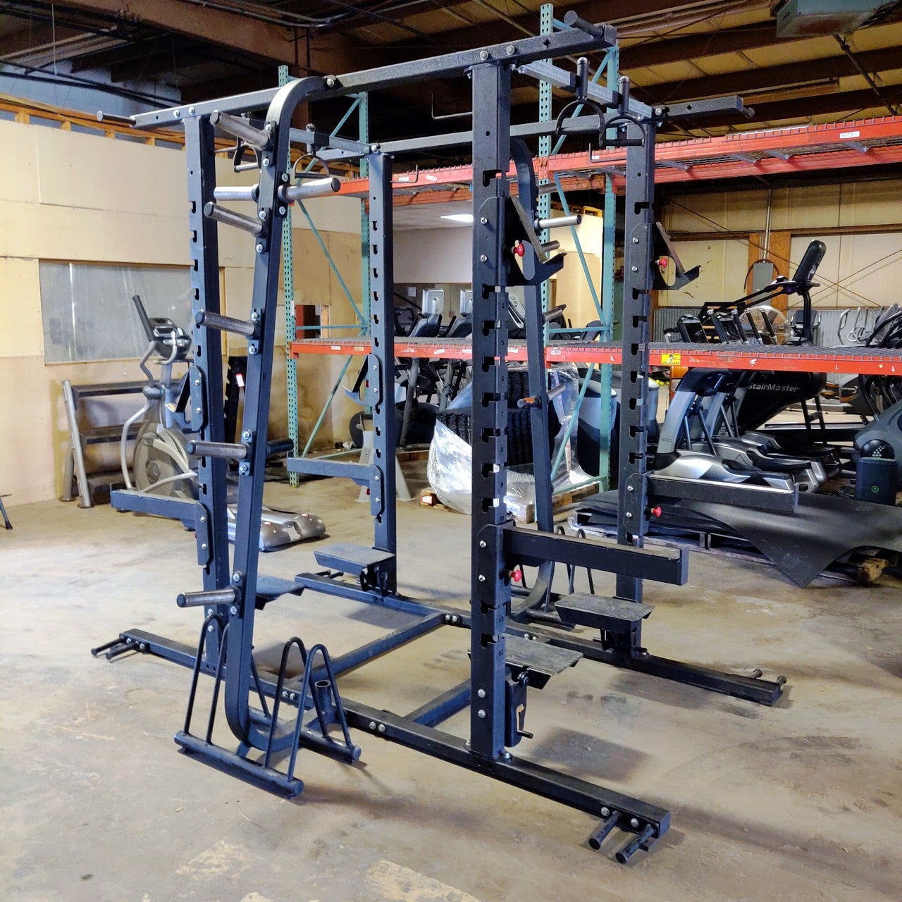 Pro Maxima Double Sided Half Rack Squat Rack Power Rack