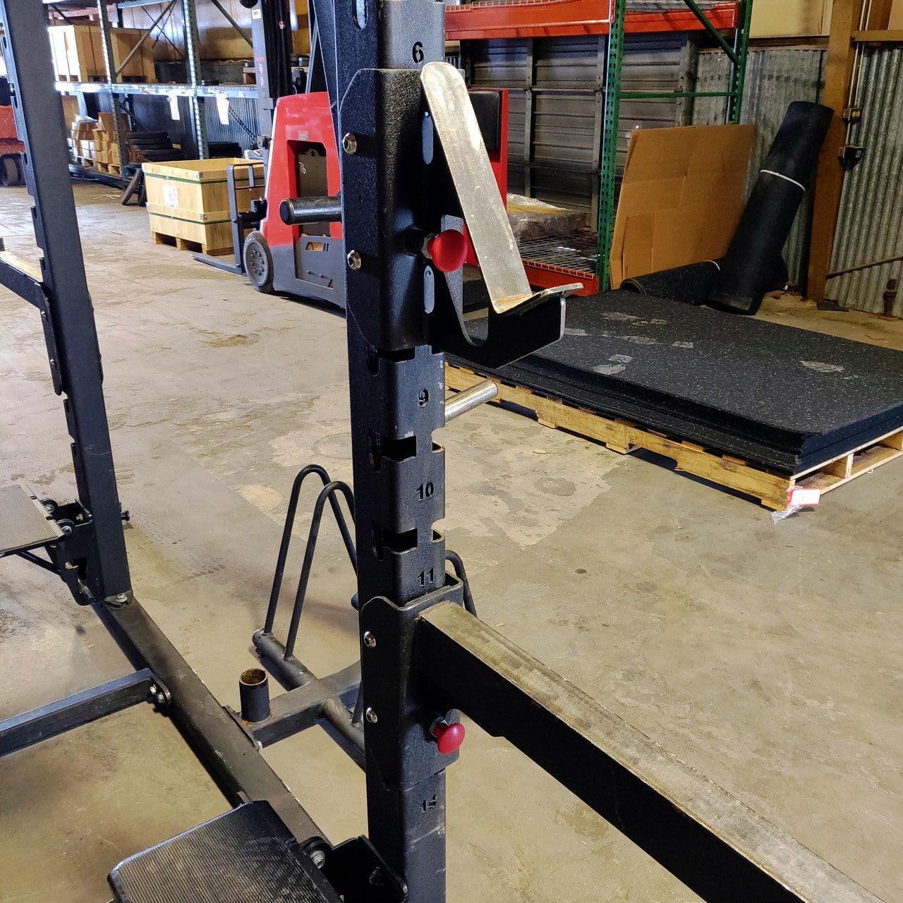 Pro Maxima Double Sided Half Rack Squat Rack Power Rack