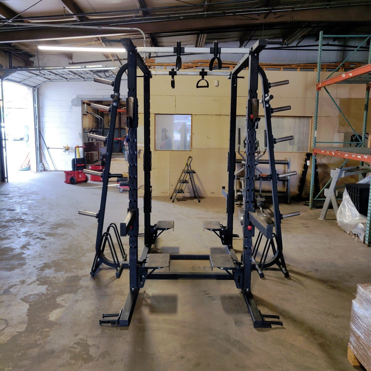 Dual Sided Rack Pro Maxima Double Sided Half Rack Squat Rack Power Rack