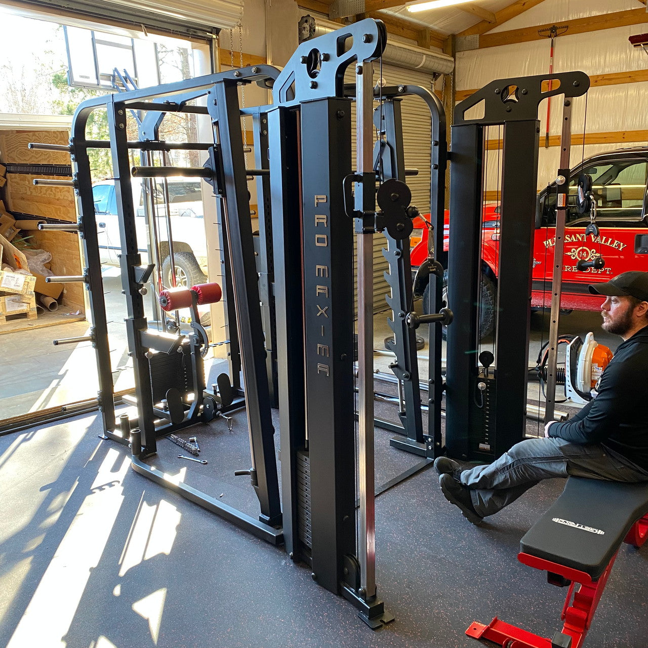 ProMaxima Outlaw Functional Smith Machine Rack System