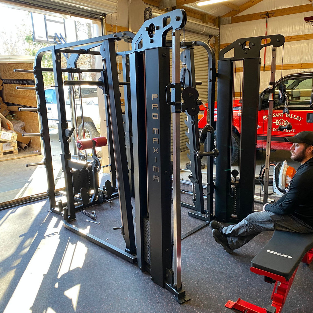 Promax Changer Rack ProMaxima Outlaw Functional Smith Machine Rack System