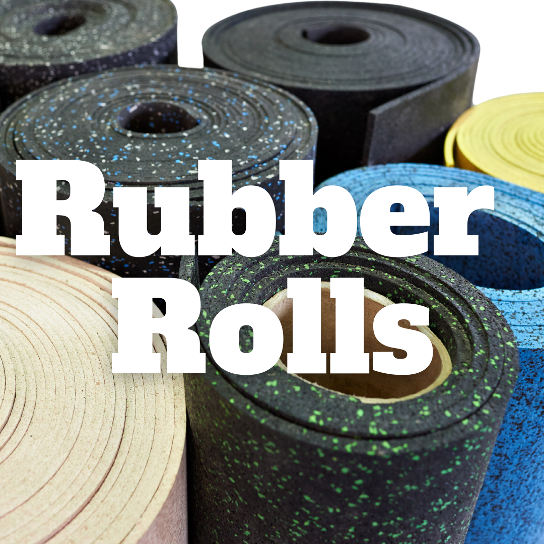 ROLLS - Hammer Clad Premium Rubber Gym Rolls Gym Flooring (By Linear Foot)