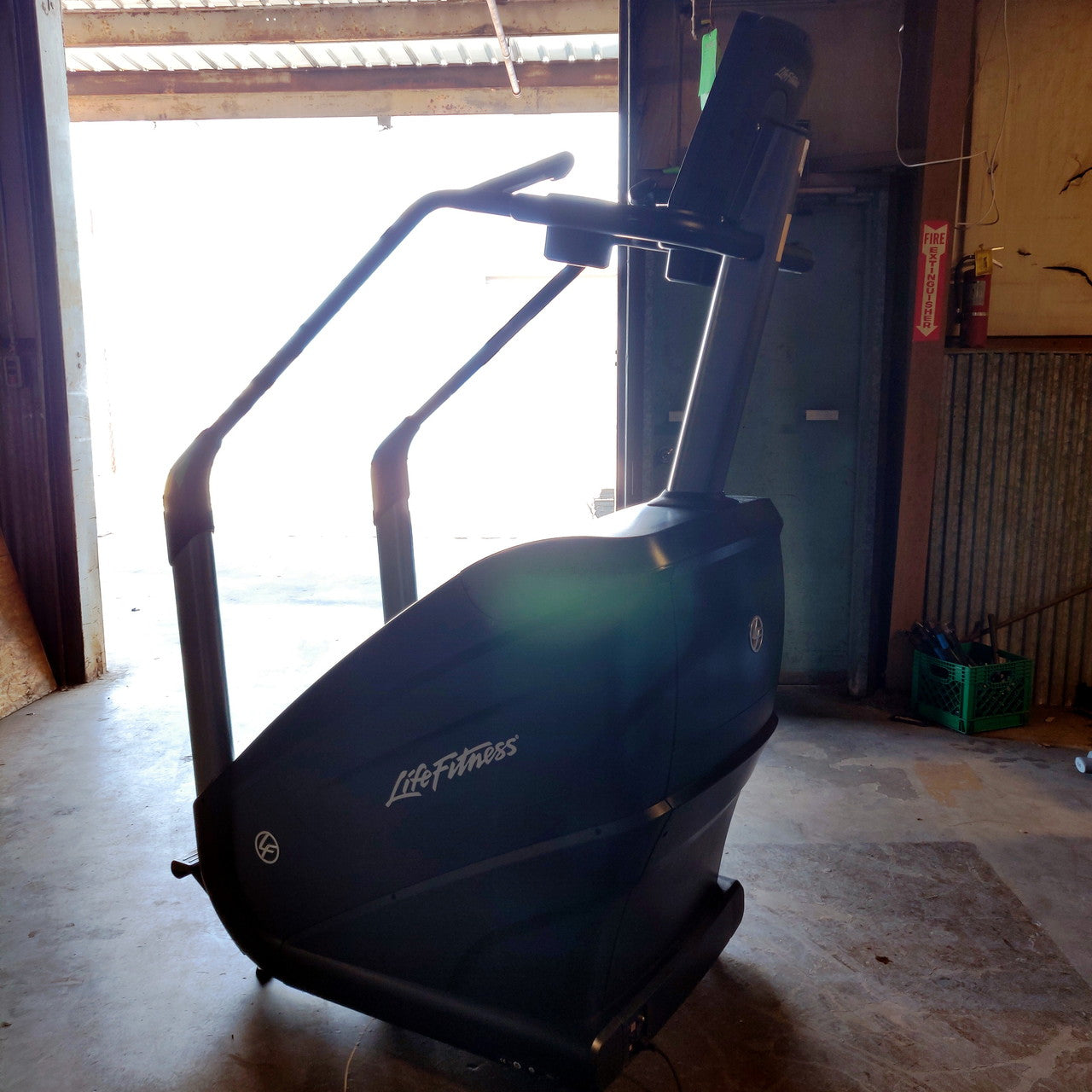 Refurbished Life Fitness PowerMill Integrity Series Climber w/ LCD Console