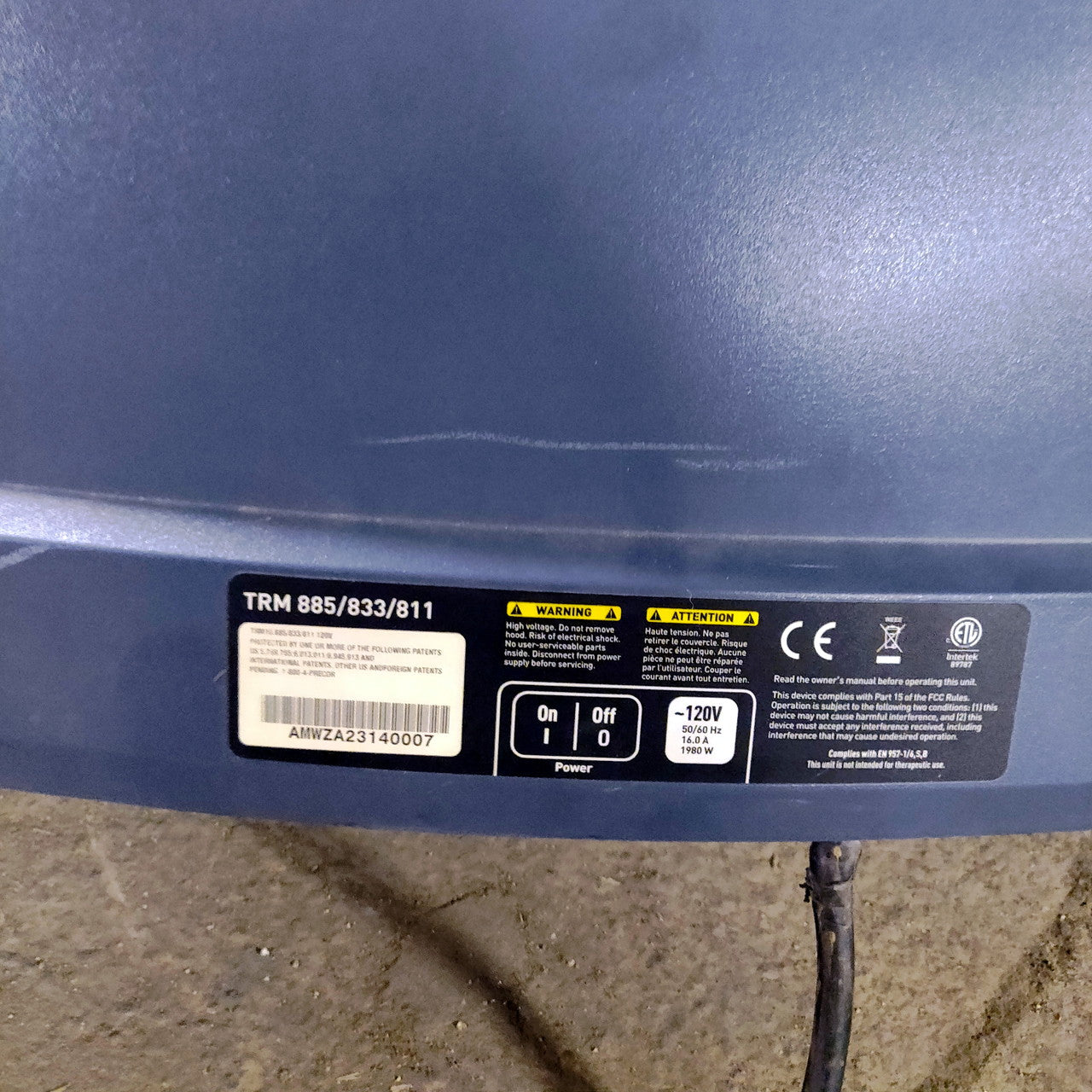 Refurbished Precor TRM Treadmill Commercial Grade 885/833/811 