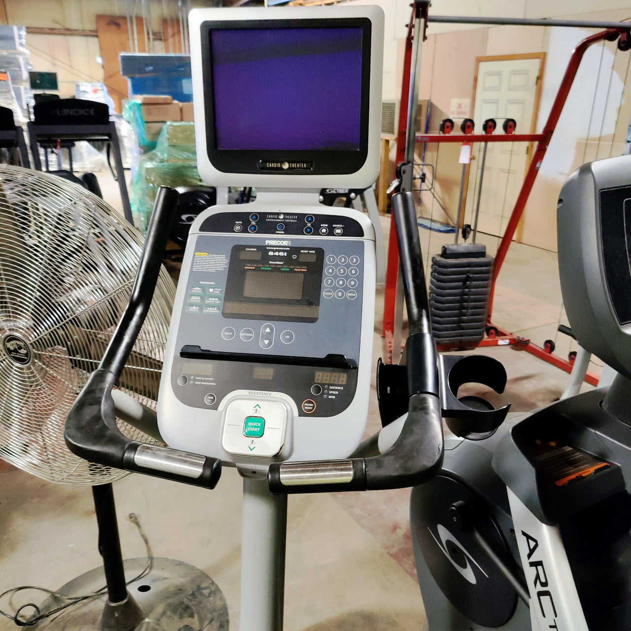 Refurbished Precor Upright Exercise Bike 846i Commercial Grade