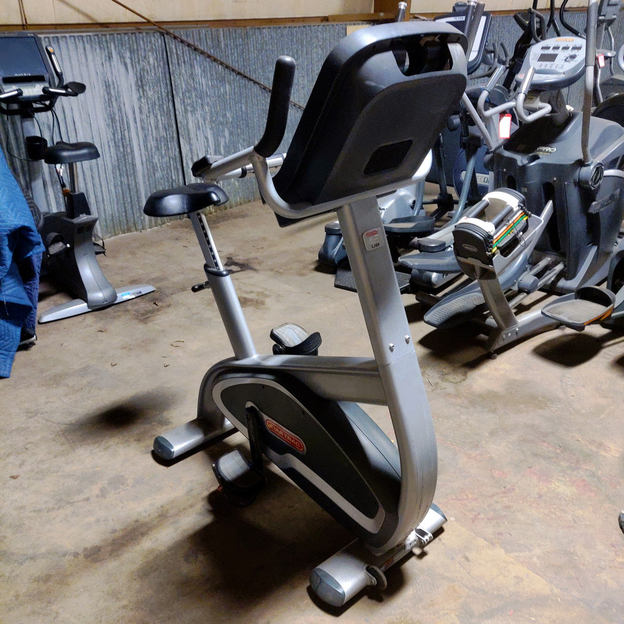 Refurbished Star Trac E-UBE Upright Exercise Bike