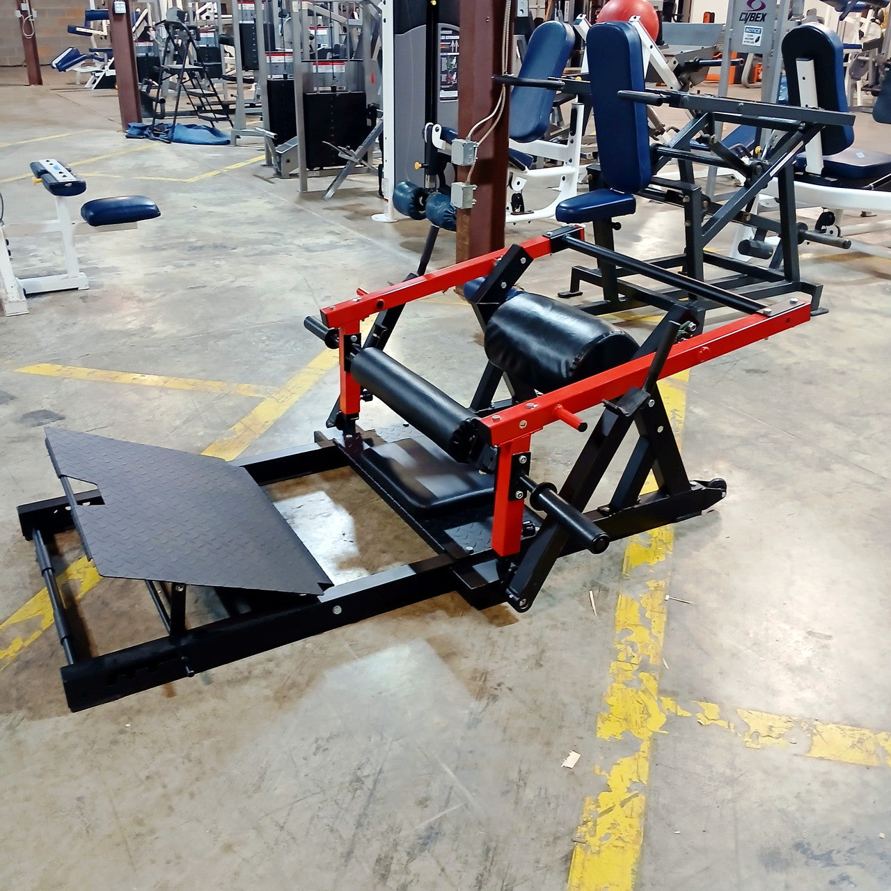Residential Syedee Plate Loaded Glute Bridge & Hip Thrust Machine
