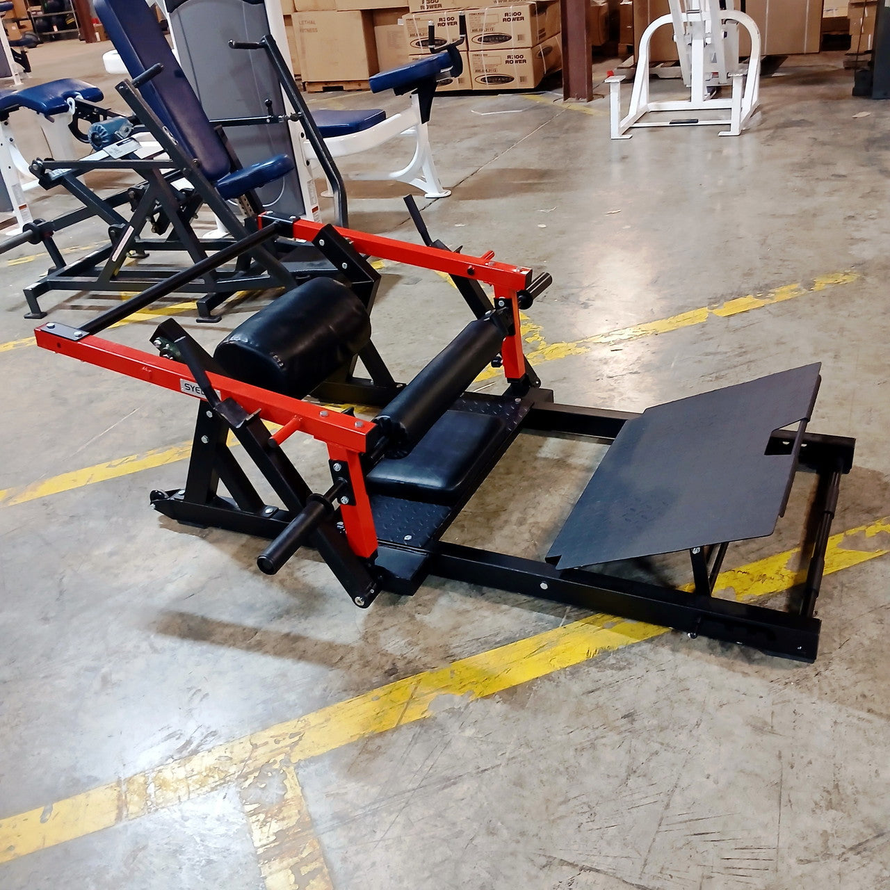 Residential Syedee Plate Loaded Glute Bridge & Hip Thrust Machine