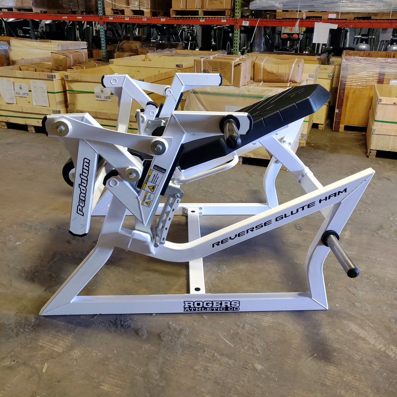 Rogers Pendulum Reverse Glute Hamstring Machine