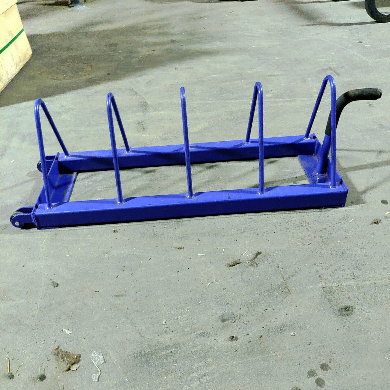 Rolling Bumper Plate Weight Storage