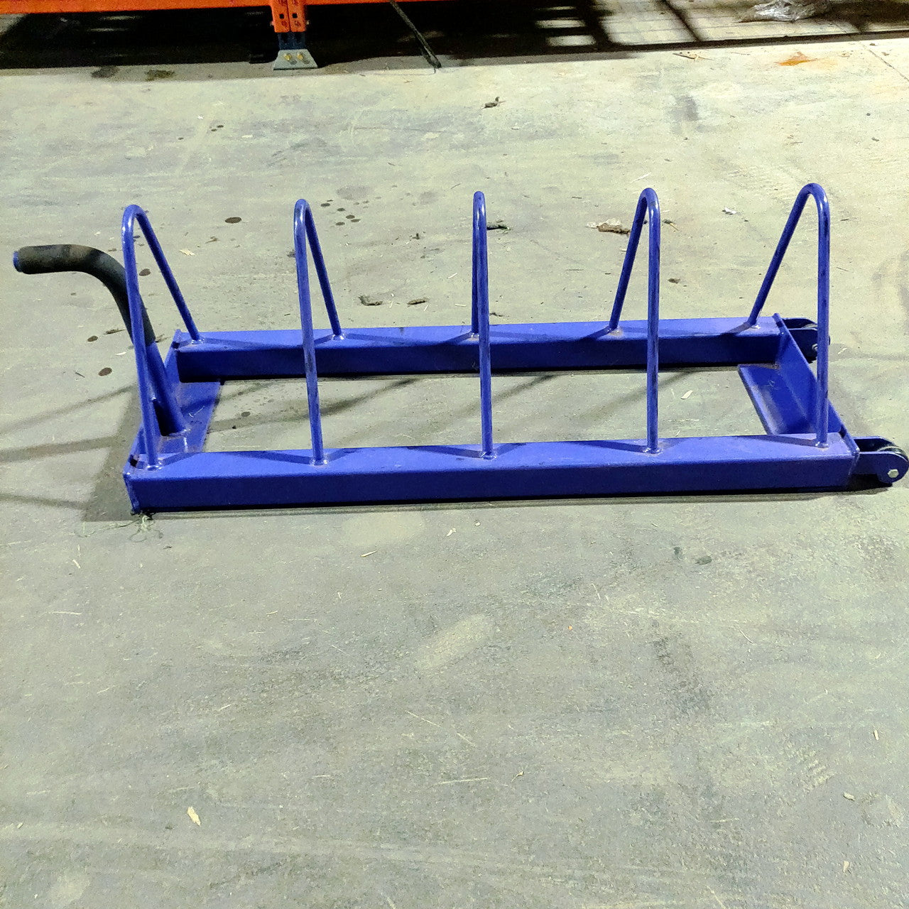 Rolling Bumper Plate Weight Storage