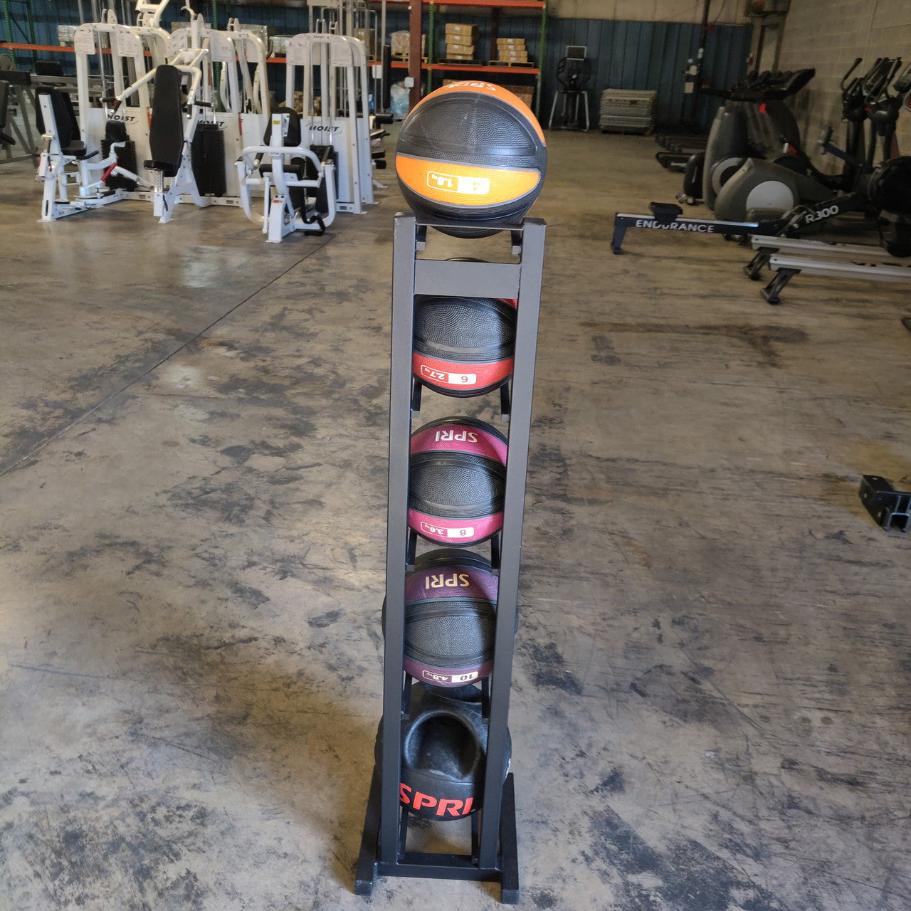 SPRI Medicine Ball Set with Storage