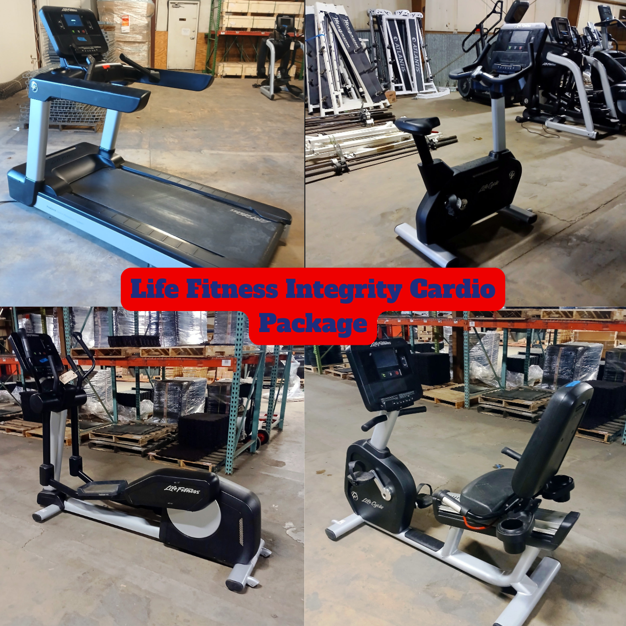 Life Fitness Integrity Cardio Package