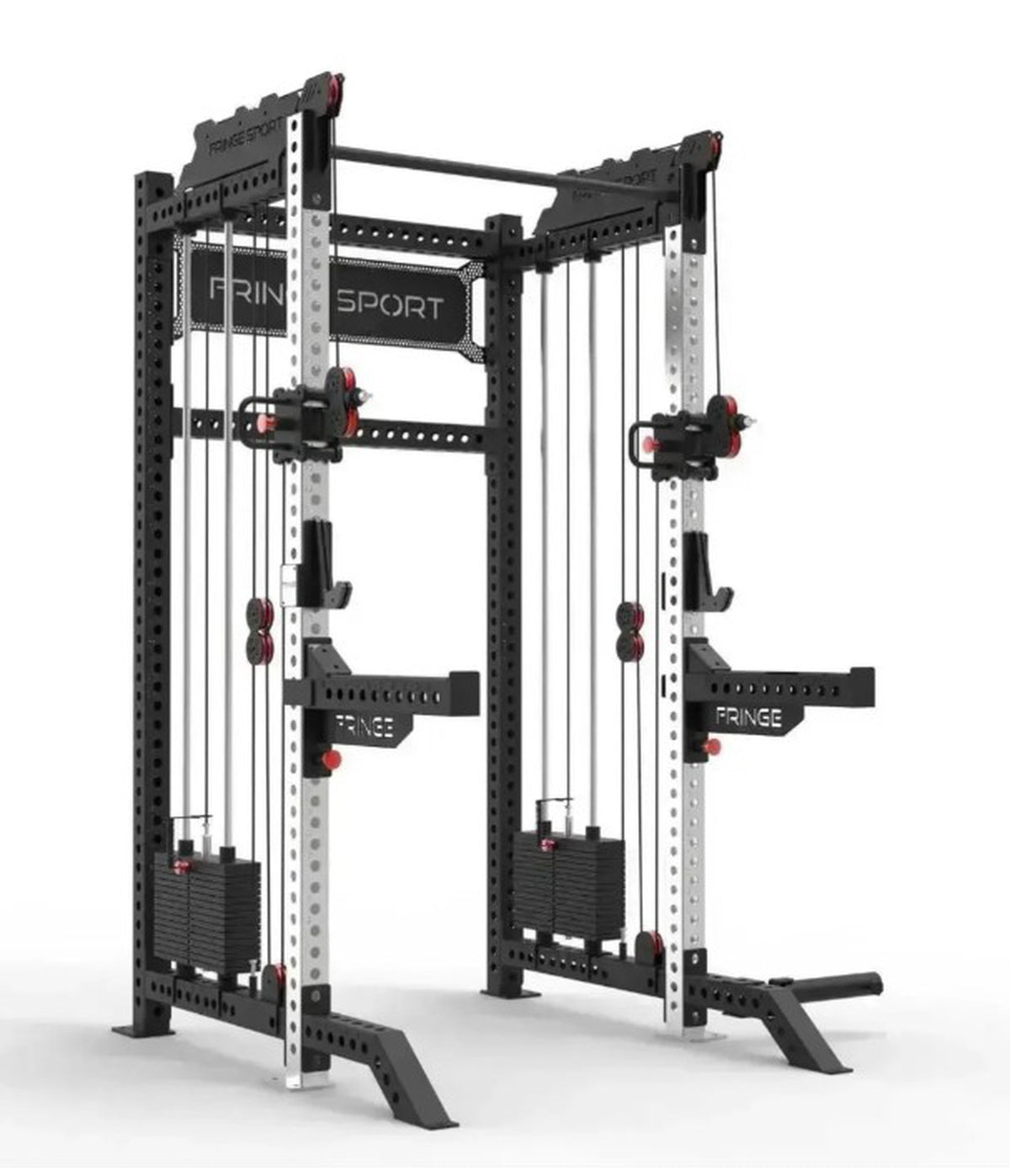 NEW FringeSport Dane 2.0 Half Rack Functional Trainer by Fringe Sport,