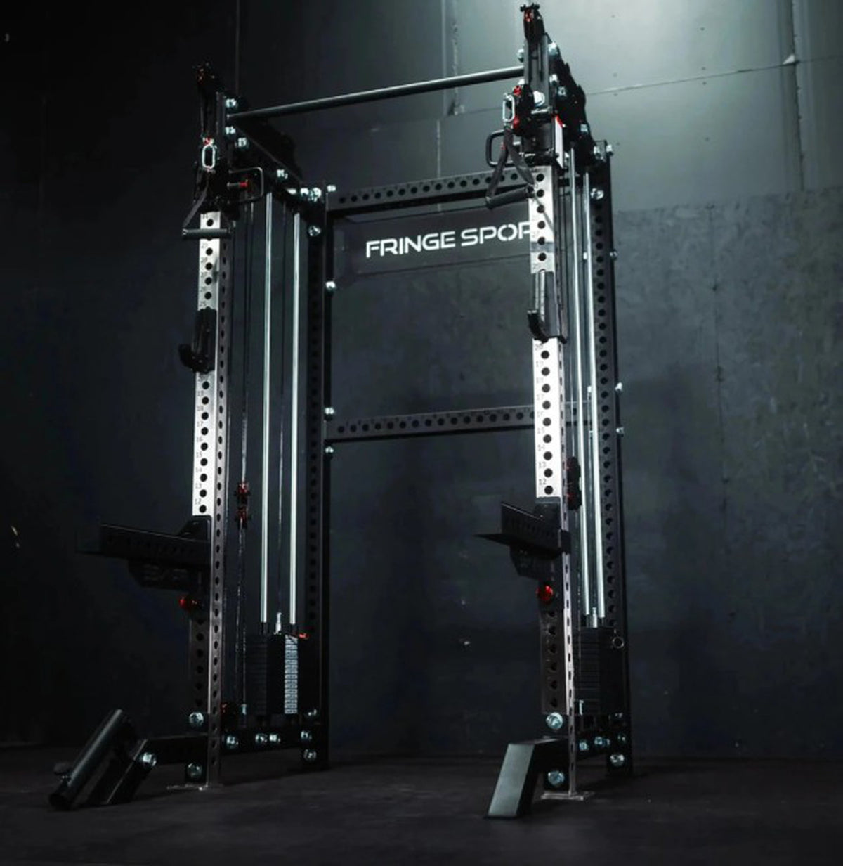 NEW FringeSport Dane 2.0 Half Rack Functional Trainer by Fringe Sport,