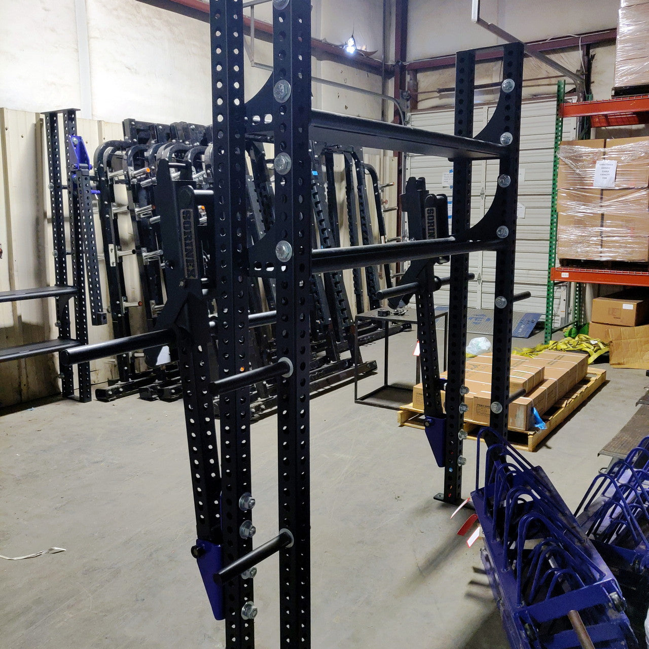 Sorinex Storage Unit with Belt Squat Attachments