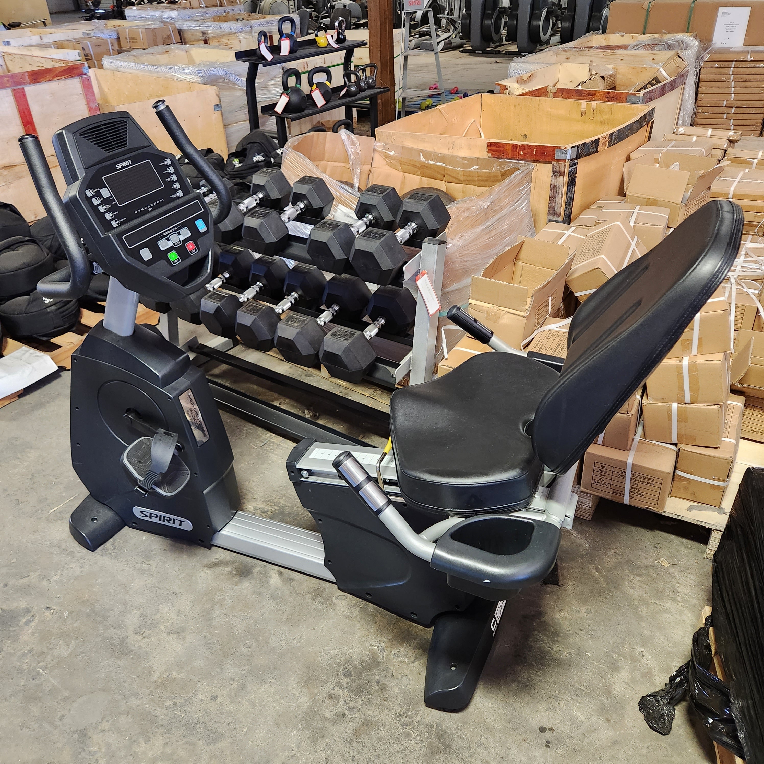 Spirit Fitness Recumbent Bike