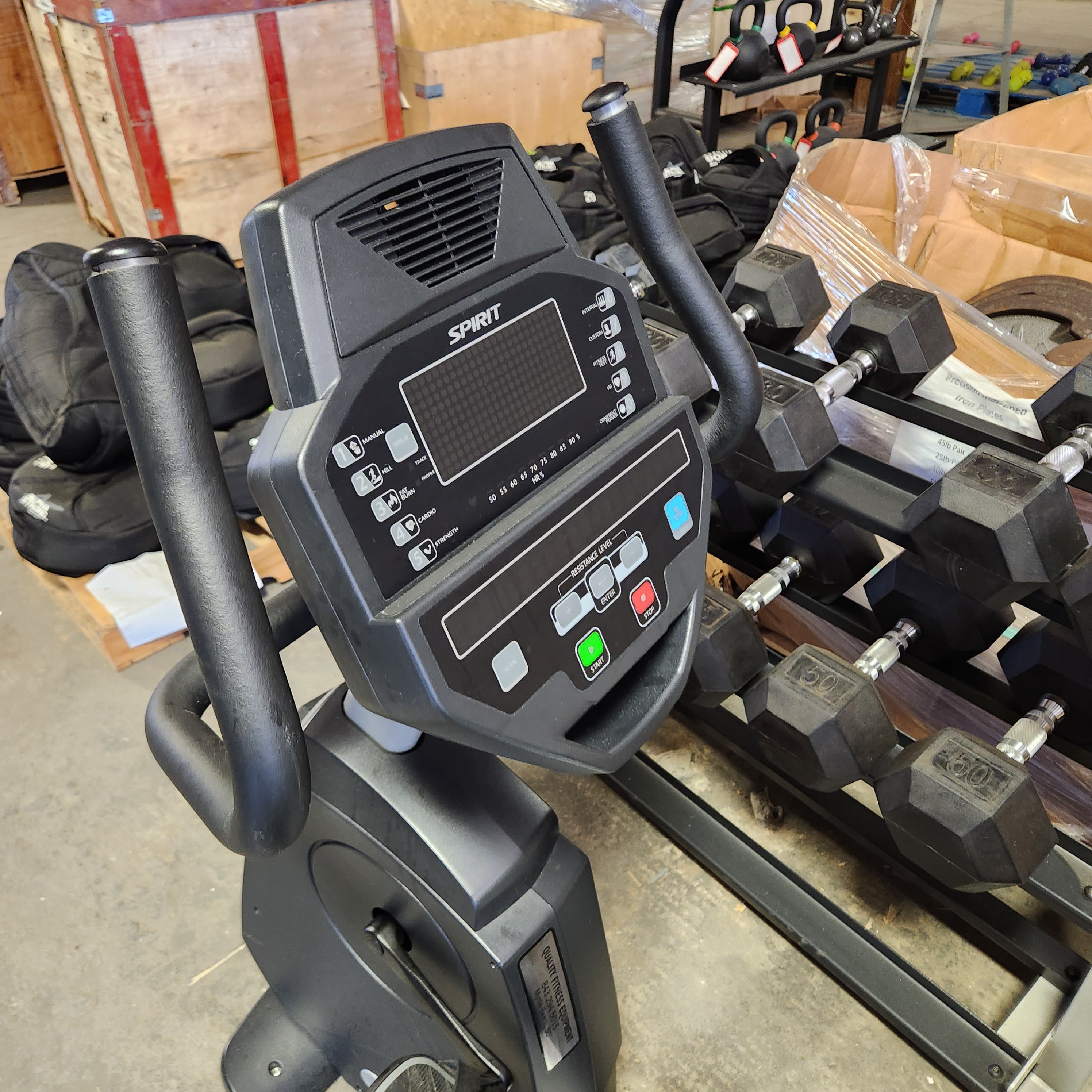 Spirit Fitness Recumbent Bike