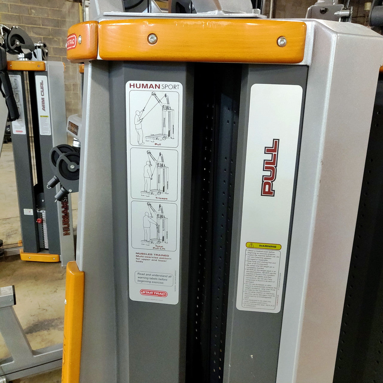 Star Trac Humansport Pull Lift