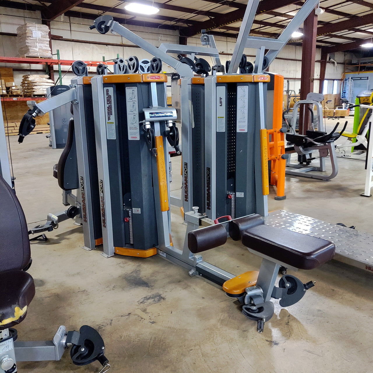 Star Trac Humansport Total Delts Lateral Dual Functional Trainer