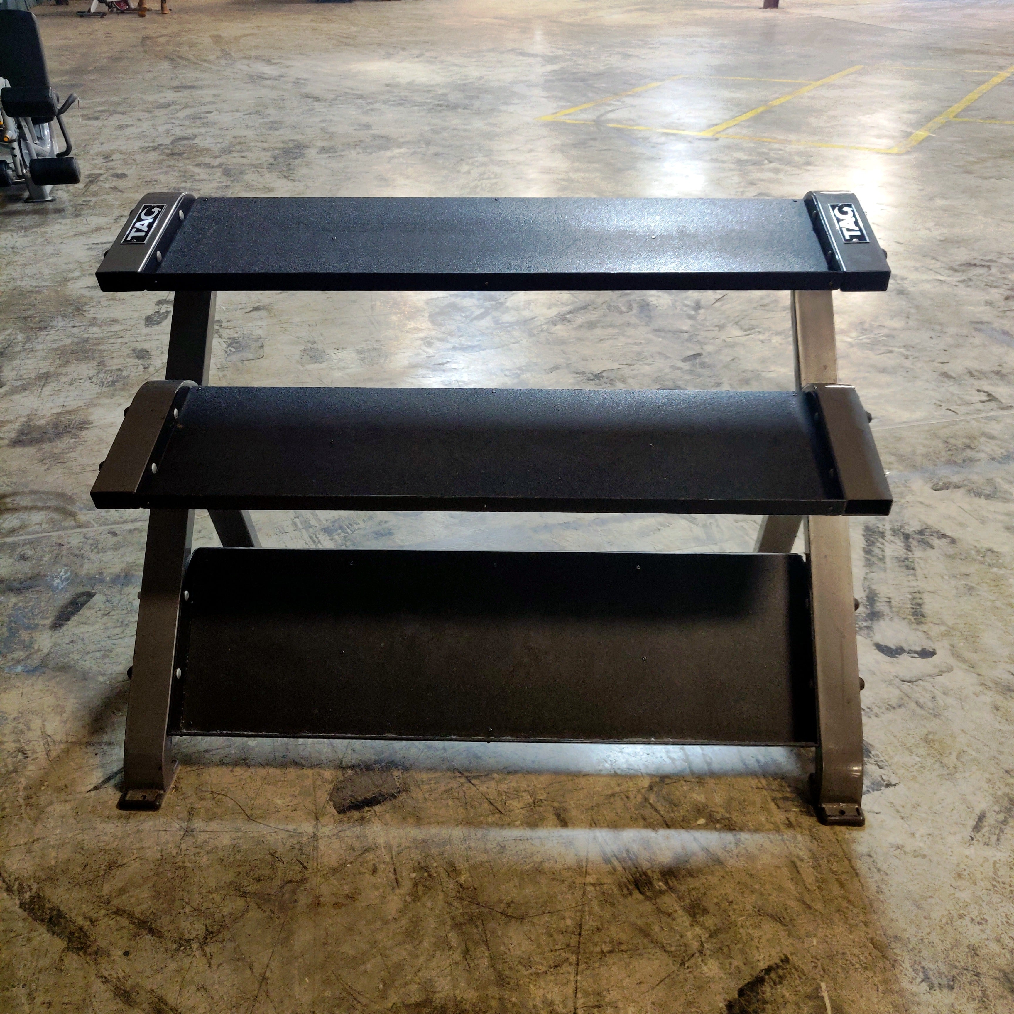 TAG 3 Tier Horizontal HEX Dumbbell Rack