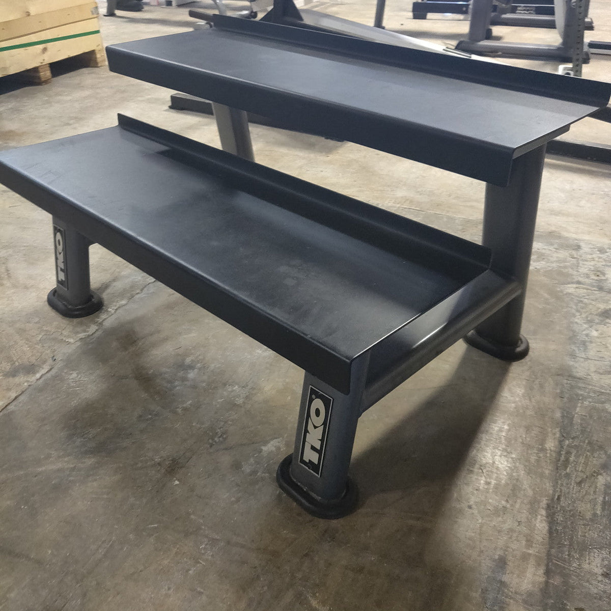 TKO Two Tier Kettlebell Rack