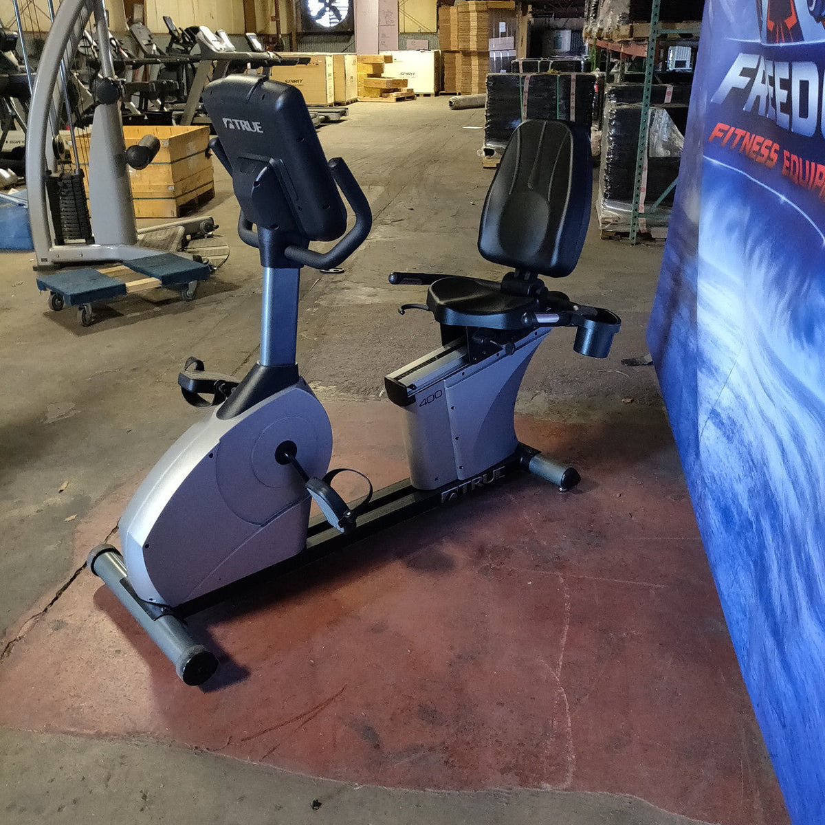 TRUE 400 Recumbent Bike w/ LCD Console